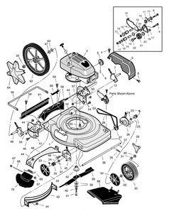 Part Location Diagram of 1101121Z Murray Arm, Pivot